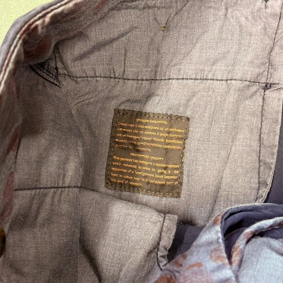 Asfalto Chinos Made in Italy Navy Blue W33 x L28 - Picture 6 of 10